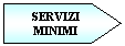 Pentagono: SERVIZI MINIMI